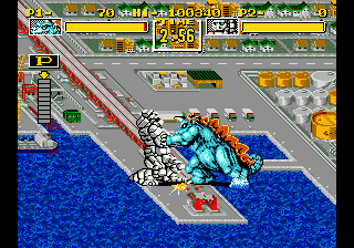 Скриншот игры King of the Monsters